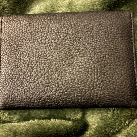 Ellen Tracy Black Wallet with Gold Accent - Picture 3 of 4